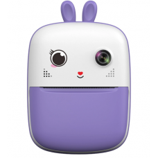 Mini spausdintuvas vaikams su fotoaparatu Print Camera violetinis (purple)